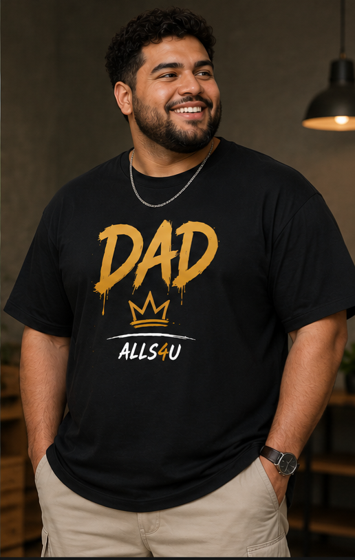 DAD – Driven And Different | Built To Lead Tee by ALLS4U OFFICIAL