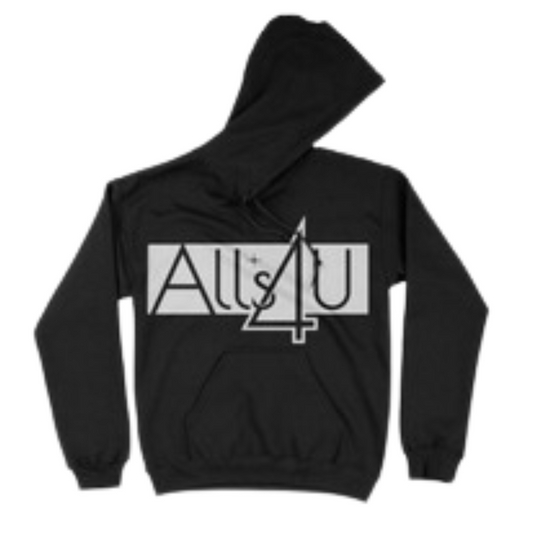 "Monochrome : The ALLS4U Classic Hoodie"