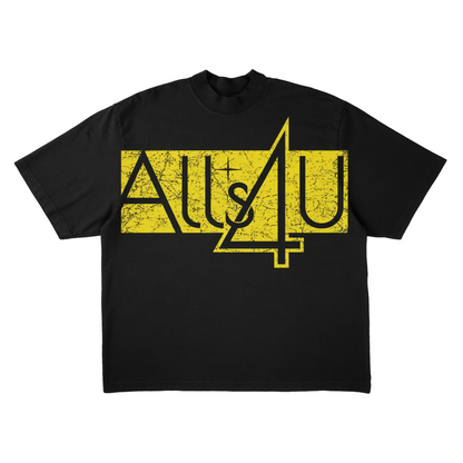 "Monochrome : The ALLS4U Classic Signature Tee(multi-colors)