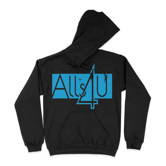 ALLS4U Blue/ Black hoodie