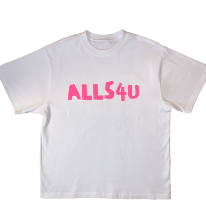 Embrace Ur Unique Puff White Tee