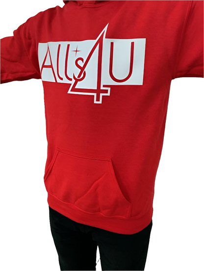 Crimson Bliss Alls4U Hoodie