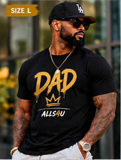 DAD – Driven And Different | Built To Lead Tee by ALLS4U OFFICIAL